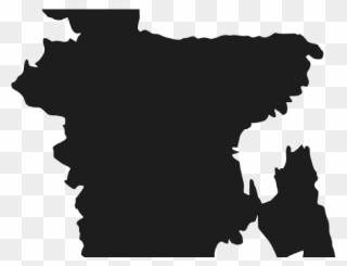 Bangladesh Clipart - Bangladesh Map Vector - Png Download
