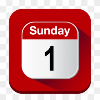 You'll Never Guess What Happened On Sunday - Sunday Calendar Png Clipart