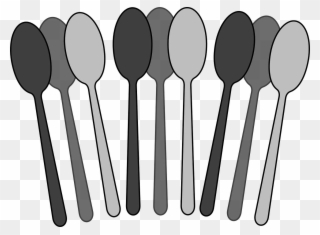 Spoons,wooden Spoons,free Vector - Spoon Clipart
