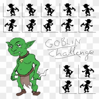 Collab Goblin Challenge - Cartoon Clipart
