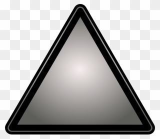 Clip Arts Related To - Gray Triangle Clipart - Png Download
