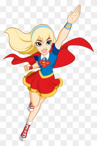 Dc Super Hero Girls Supergirl - Dc Superhero Girls Supergirl Png Clipart