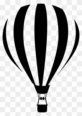 Image Freeuse Silhouette Big Image Png - Hot Air Balloon Png Clipart