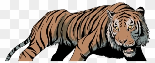 Clipart Tiger Wild Animals - Tiger - Png Download
