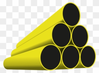 Stacks Of Pipe - Steel Casing Pipe Clipart