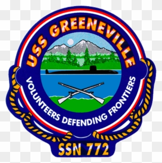 Uss Greeneville , A Los Angeles Class Submarine And - Alpha Industries Nasa Patch Clipart