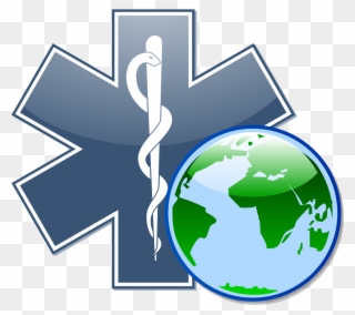 Free Icons Png - Star Of Life And The World Clipart