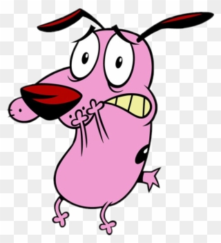Scpinkcolor Pinkcolor Courage The Cowardly Dog Couraget - Courage The Cowardly Dog Png Clipart