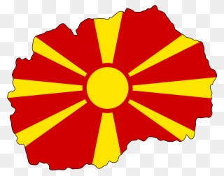 Pripravili Sme Sa Pre Evanjelizácie Na Ulicicach A - Macedonia Flag Map Png Clipart