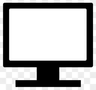 Png Transparent Download Computer Svg Black And White - Black And White Computer Symbol Clipart