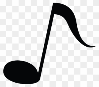 Music Node Instrument Vector Icon - Musical Eighth Note Clip Art - Png Download