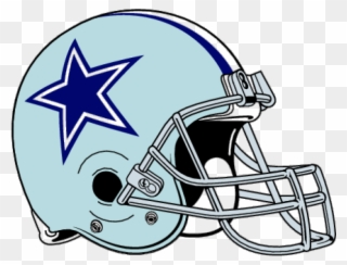 Dallas Cowboys Clipart Cowboys Football - Dallas Cowboys Helmet Svg - Png Download
