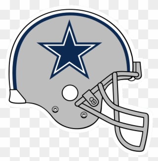 Dallas Cowboys Clipart Helment - Dallas Cowboys Helmet Clipart - Png Download