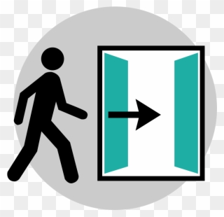 The Doors Will Automatically Open And You May Now Proceed - Traffic Sign Clipart
