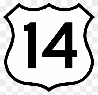 The Question Was - Route 14 Sign Clipart