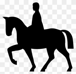 And Silhouette At Getdrawings Com Free For - Horse Riding Icon Png Clipart