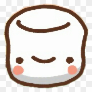 Clawbert Cute Kawaii Sweet Cartoon Adorable Marshmallow - Cute Marshmallow Cartoon Clipart