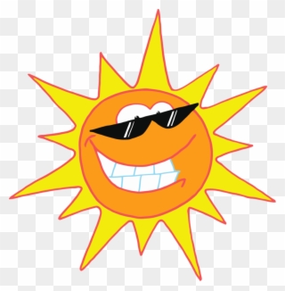 Cartoon Royalty Free Clip Art Graphics Royaltyfree - Sun Cartoon - Png Download