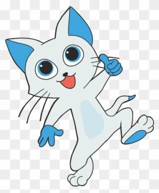 Gray Anthropomorphic Cat - Anthropomorphic Cat Clip Art - Png Download