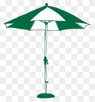 Outdoor Seating - Umbrella Clipart