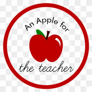 Cash Clipart - Apples For The Teacher Gift Tag - Png Download