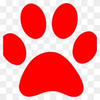 Redpaw Pet Supplies - Dog Paw Red Png Clipart