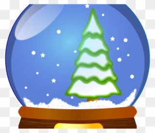 Globe Clipart Australia - Christmas Snow Globe Clipart - Png Download