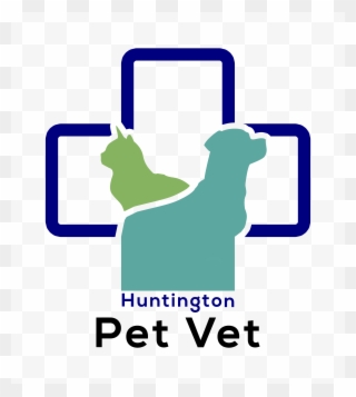 Huntington Beach Pet Vet - Veterinary Pets Logo Clipart