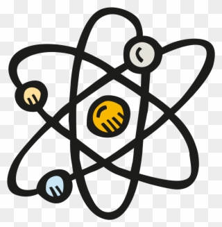 Atom Png - Science Symbol Clipart
