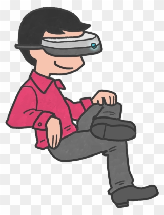 The Future Of Augmented Reality & Virtual Reality (vr) - Augmented Reality Clip Art - Png Download