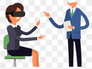 Virtual Reality Clipart Learning - Virtual Reality Applications - Png Download