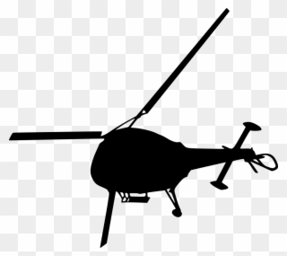 Helicopter Clipart Top View - Helicopter - Png Download