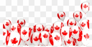 Illustration Of Flag Of Canada - Bandera De Canada Clipart