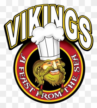 Vikings Luxury Buffet Logo Clipart