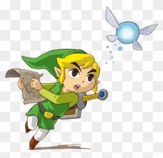 Link - Legend Of Zelda Phantom Hourglass Link Clipart