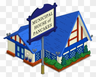 Tapped Out Municipal House Of Pancakes - Tapped Out House Of Pancakes Clipart