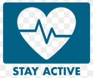 Stay Active Button - New River Self Storage Clipart