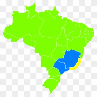 Mapa Do Brasil Svg Clipart