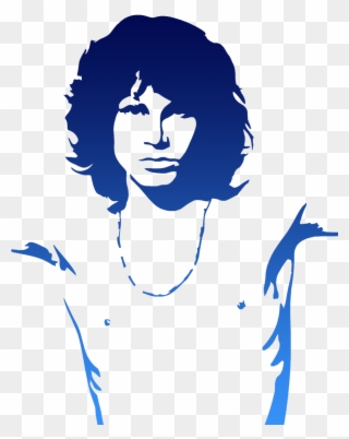 Jim Morrison - Jim Morrison Vector Art Clipart