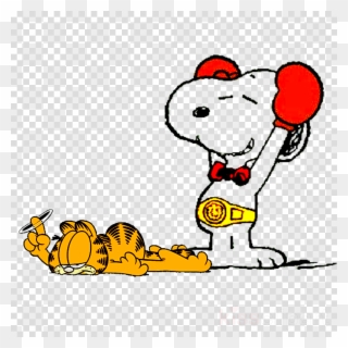 Snoopy Champion Clipart Snoopy Woodstock Charlie Brown - Snoopy Champion - Png Download