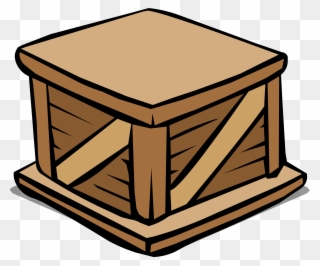 Wooden Crate Sprite 002 - Club Penguin Crates Clipart