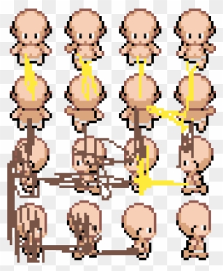 Yes - Pixel Art Base Character Clipart