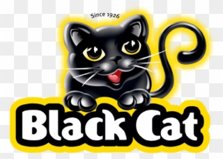 Black Cat Peanut Butter Sticky Logo - Black Cat Peanut Butter Spread Clipart