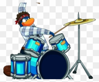 Drum Clipart Club Penguin - Club Penguin G Billy - Png Download