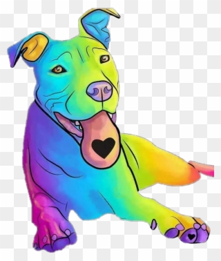 Dog Dogs Doglover Mansbestfriend Pitbull Pitbulllove - Dog Clipart