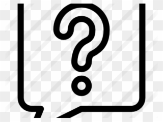 Question Mark Clipart Bubble Letter - Question Mark - Png Download