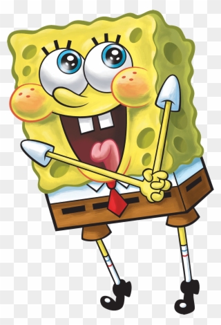 Spongebob In Love - Sponge Bob Square Pants Clipart