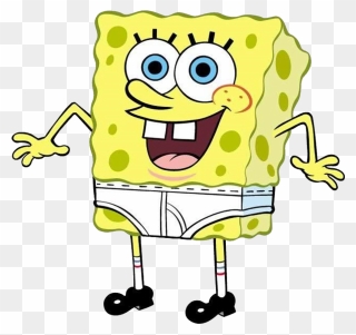 Spongebob Squarepants Png High Quality Image - Spongebob Squarepants In His Underwear Clipart
