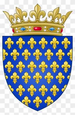 Arms Of The Kingdom Of France - Coat Of Arms Clipart