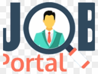 No Profit Clipart Job - Logo Design Logo Of Job Portal - Png Download